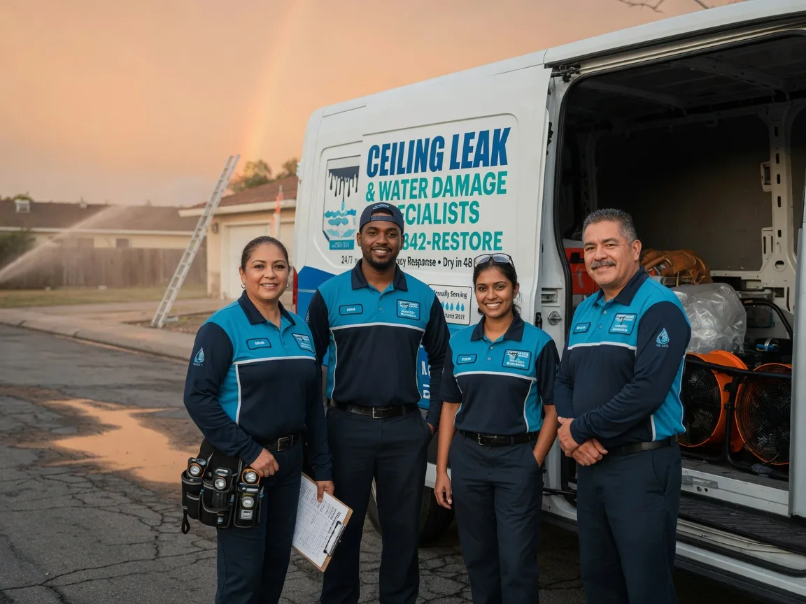 Ceiling Leak Cleanup company in Palisades Park, NJ
